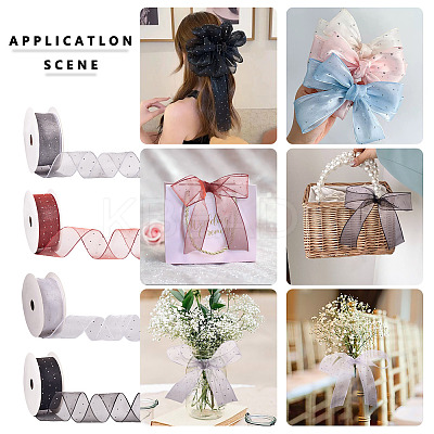 9M Polyester Rhinestone Ribbon OCOR-TAC0015-19A-1