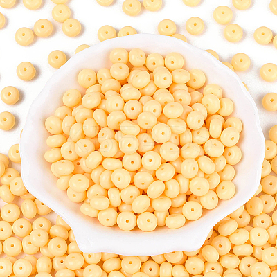 200Pcs Opaque Baking Paint Glass Seed Beads SEED-PA0001-01D-1