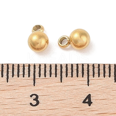 Ion Plating(IP) 304 Stainless Steel Charms STAS-G336-04B-G-1