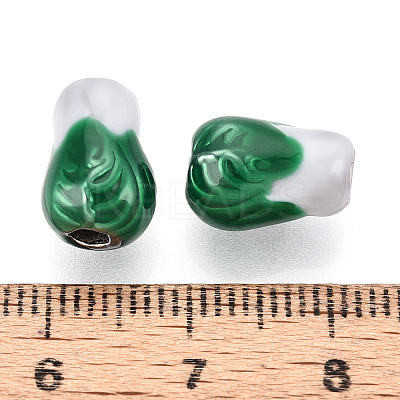 304 Stainless Steel Enamel Beads STAS-N114-19P-1
