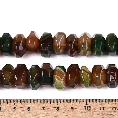 Natural Agate Beads Strands G-N356-01A-05-1