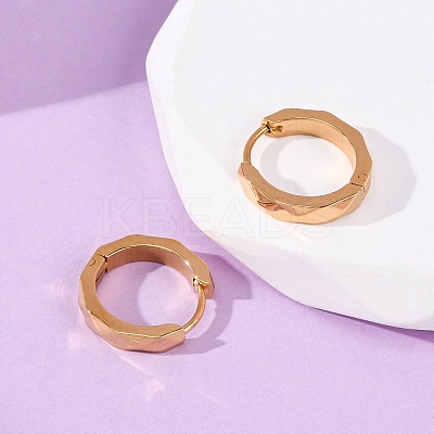 304 Stainless Steel Hoop Earrings EJEW-D331-10G-1