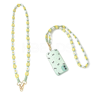 Alloy with Weave Cotton for DIY Keychains AJEW-CJ0001-32A-1