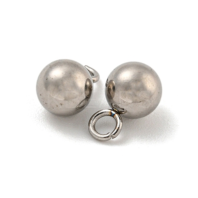 Non-Tarnish 201 Stainless Steel Charms STAS-O004-09C-P-1