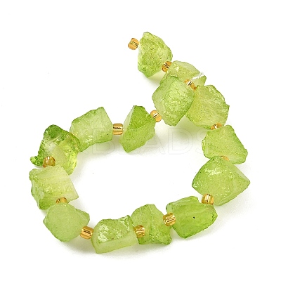Raw Rough Natural Quartz Crystal Beads Strands G-Z131-J01-09-1