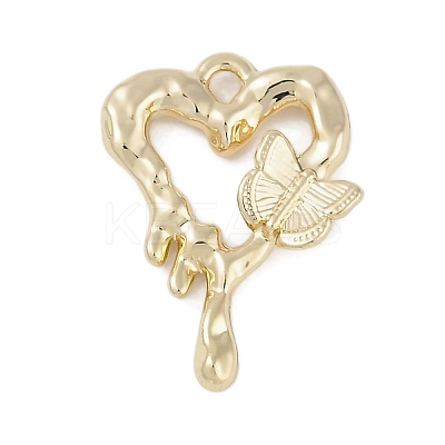 Golden Alloy Pendants PALLOY-U003-09G-10-1