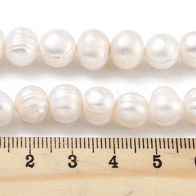 Natural Cultured Freshwater Pearl Beads Strands PEAR-C003-14D-1
