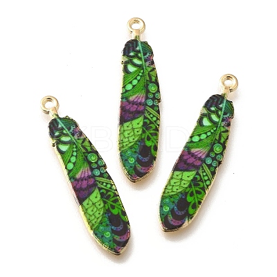 Alloy Enamel Pendants FIND-G078-34G-05-1