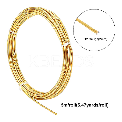 Brass Craft Wire CWIR-WH0007-02G-2mm-1