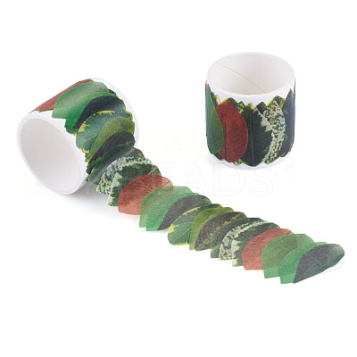 Autumn Leaf Paper Tape Stickers for Card Making DIY-TAC0032-23F-1