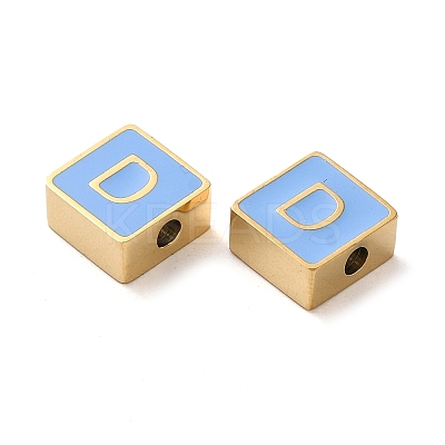 304 Stainless Steel Enamel Beads STAS-L022-293G-D-1