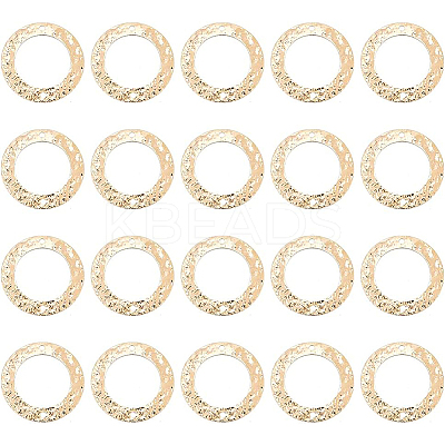 Brass Links Connectors KK-BC0006-39G-NF-1