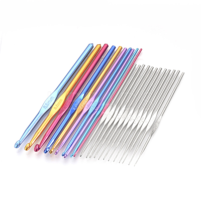 Colored Aluminum Crochet Hooks and Iron Crochet Hooks Needles TOOL-R041-02A-1