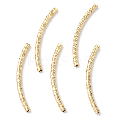 Brass Tube Beads X-KK-Y003-86G-G-1