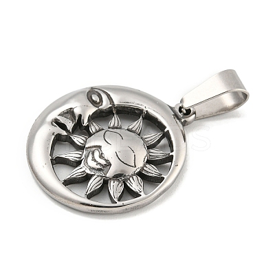 316 Surgical Stainless Steel Pendants STAS-E212-74AS-1