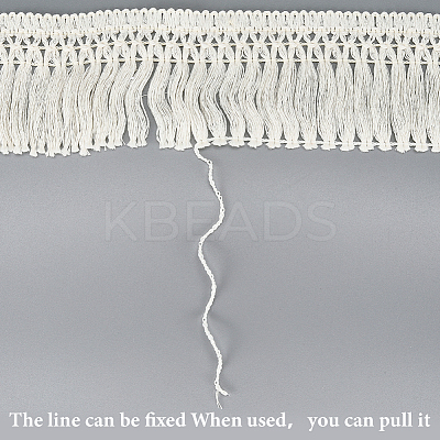 Cotton Lace Fringes Tassel Trimmings OCOR-GF0005-07B-01-1
