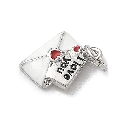 Brass Enamel Charms KK-A273-08P-01-1