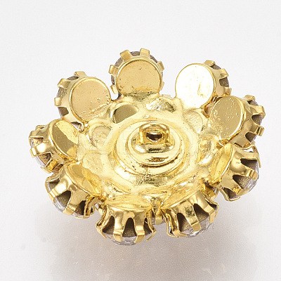 Golden Plated Brass Shank Buttons RB-S066-09G-08-1