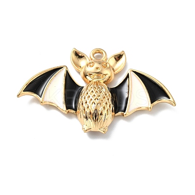 Halloween Alloy Enamel Pendants FIND-G021-A01-G-1