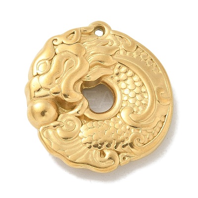 Ion Plating(IP) 304 Stainless Steel Pendants STAS-Q334-20G-1