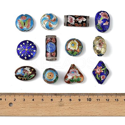 Handmade Cloisonne Beads CLB-Z001-10G-1