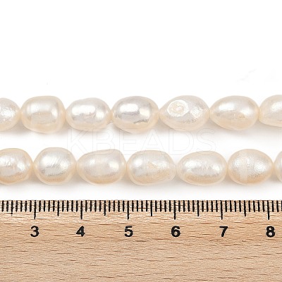 Natural Cultured Freshwater Pearl Beads Strands PEAR-P064-20C-03A-1