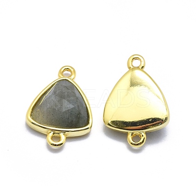 Natural Labradorite Links connectors G-O177-16E-G-1