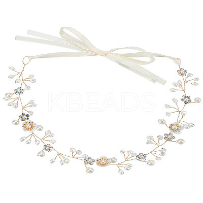 1Pc Polyester Headband AJEW-LP0002-21G-1