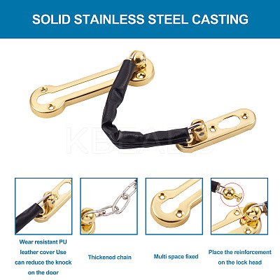 Stainless Steel Swing Bar Door Lock X1-SW-TAC0002-02B-1