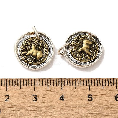 Brass Pendants KK-K357-06C-AS-1