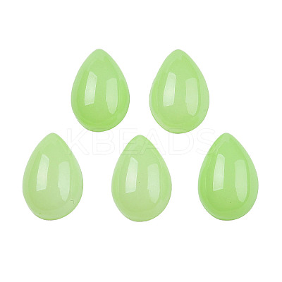 Opaque Resin Cabochons RESI-N022-08E-1