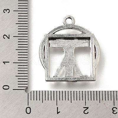 Tibetan Style Alloy Pendants FIND-G078-18AS-1