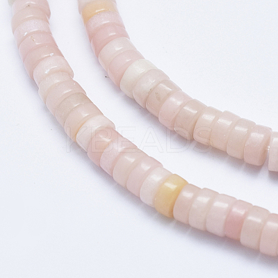 Natural Pink Opal Beads Strands G-E444-30-6mm-1