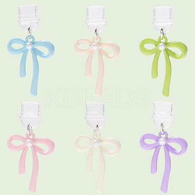 6Pcs 6 Colors Silicone Mobile Dustproof Plugs FIND-CN0002-02-1