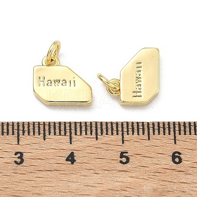 Brass Pendants KK-D229-22M-G-1