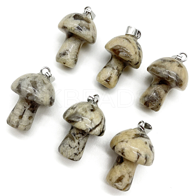 Natural Stone Pendants FIND-SZC0010-553-1