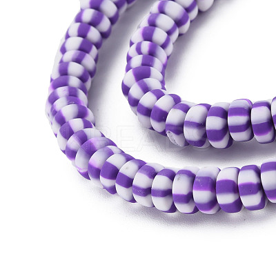 Handmade Polymer Clay Beads Strands CLAY-N008-042B-1