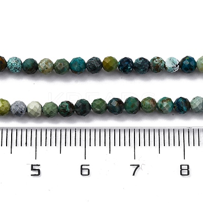 Natural HuBei Turquoise Beads Strands G-B130-A01-02-1