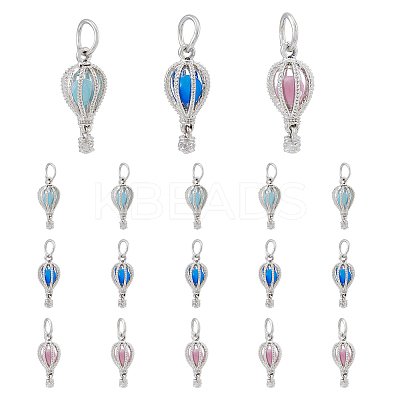 18Pcs 2 colors Alloy Pendants MPDL-DC0001-04-1