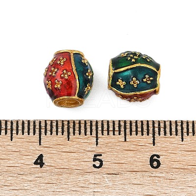 Alloy Enamel Beads FIND-A049-08G-1