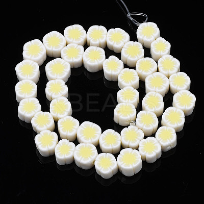 Handmade Polymer Clay Bead Strands CLAY-N011-48B-B01-1
