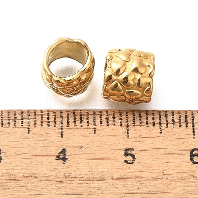 Ion Plating(IP) 304 Stainless Steel European Beads STAS-I321-36G-1