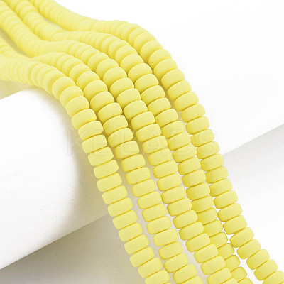 Handmade Polymer Clay Beads Strands CLAY-N008-008-43-1