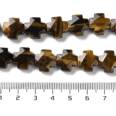 Natural Tiger Eye Beads Strands G-K357-C04-01-1