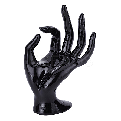 Plastic Ring Display Hand Model RDIS-WH0004-03A-1