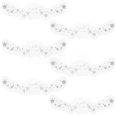 10Pcs Transfer Sticker Proof Removable Temporary Tattoos Stickers DIY-SP0003-65B-07-1