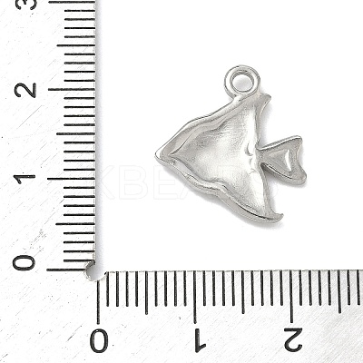 Marine Animal Style 304 Stainless Steel Pendants STAS-K267-23C-P-1