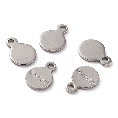 Non-Tarnish 201 Stainless Steel Charms STAS-K259-11P-1