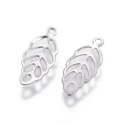 Tarnish Resistant 316 Stainless Steel Charms X-STAS-F160-33P-1