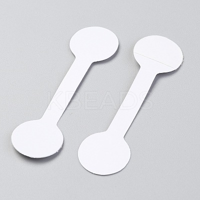 Paper Jewelry Display Price Label Cards X-CDIS-H004-01A-1